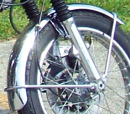 Honda 750 front fender 1973-1976